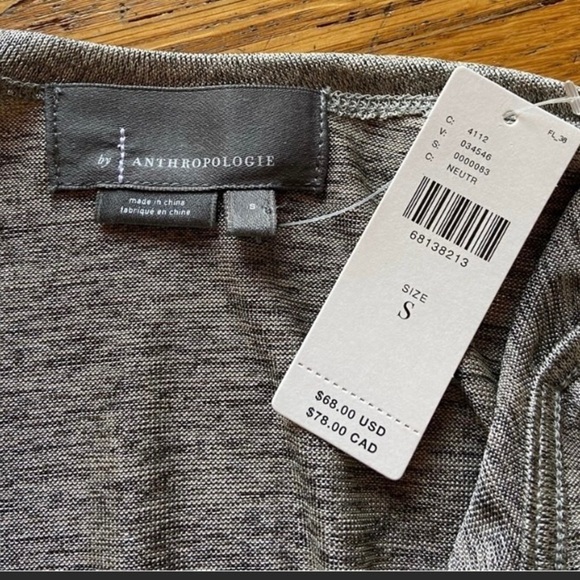 Anthropologie Lurex off the shoulder top - Picture 4 of 5